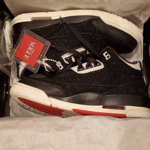 RAND NEW Jordan 3 Retro AWOK Vogue Black size 7 W